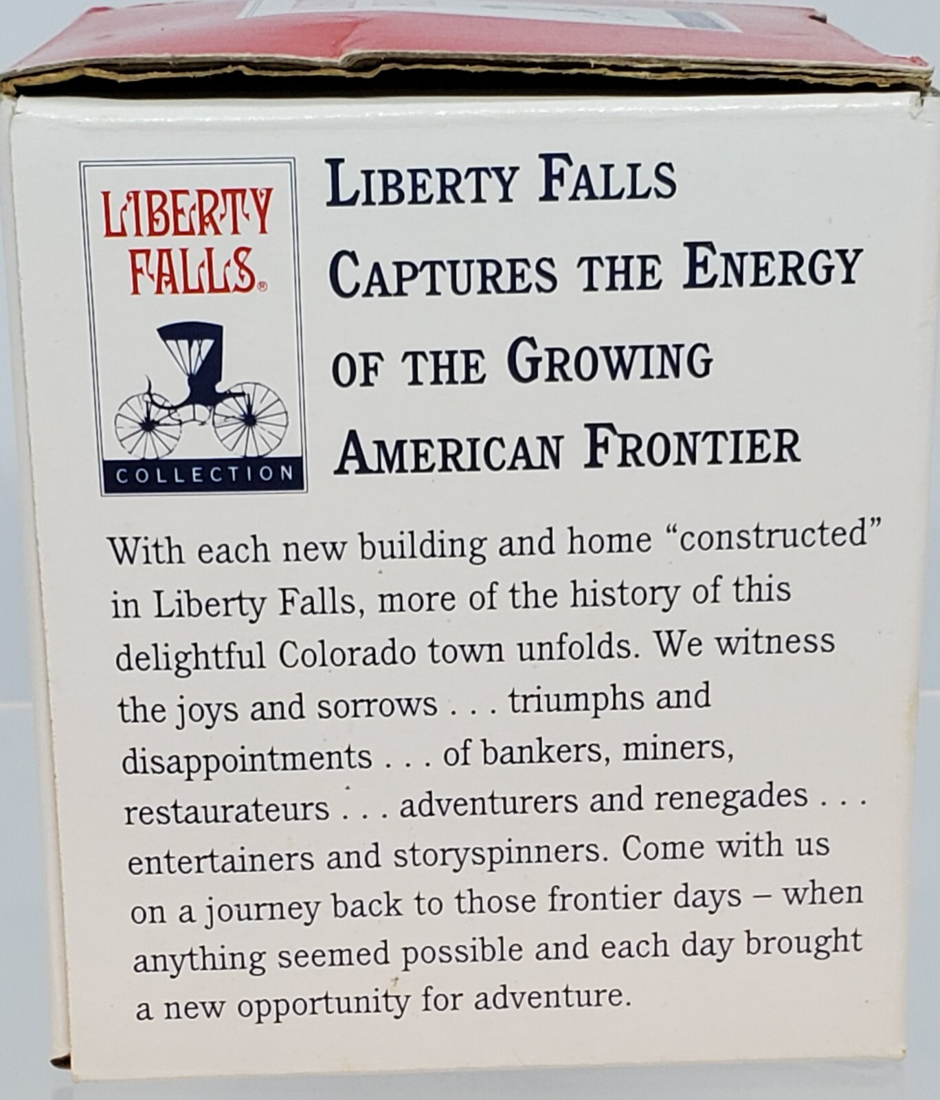 Liberty Falls AH266 The Cummings House 2002 Vintage Americana Collection
