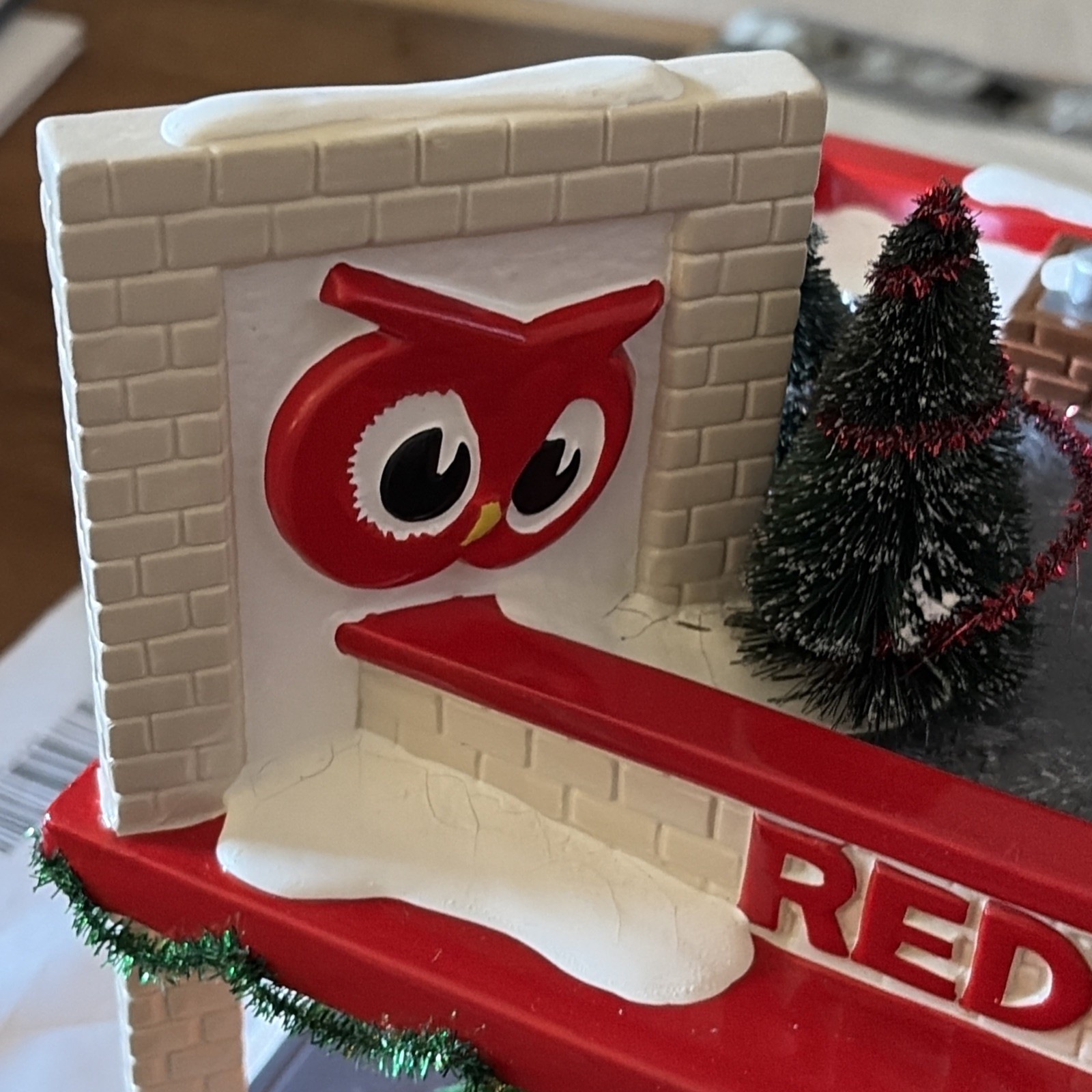 Dept 56 RED OWL GROCERY STORE Snow Village Lighted *no Box* 56.55303