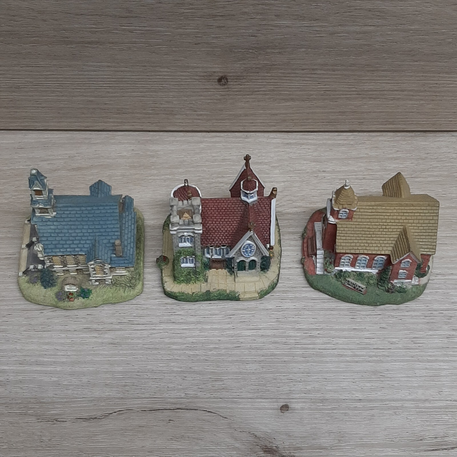 Vintage 1990s International Resourcing Services Village Lot Of 5 Church
