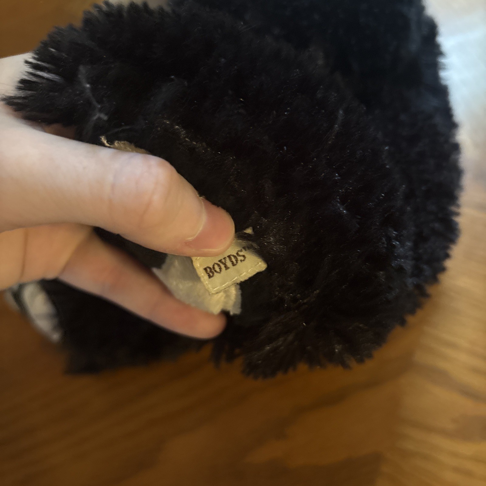 Boyd’s Bears & Friends Plush Black Bear Vintage
