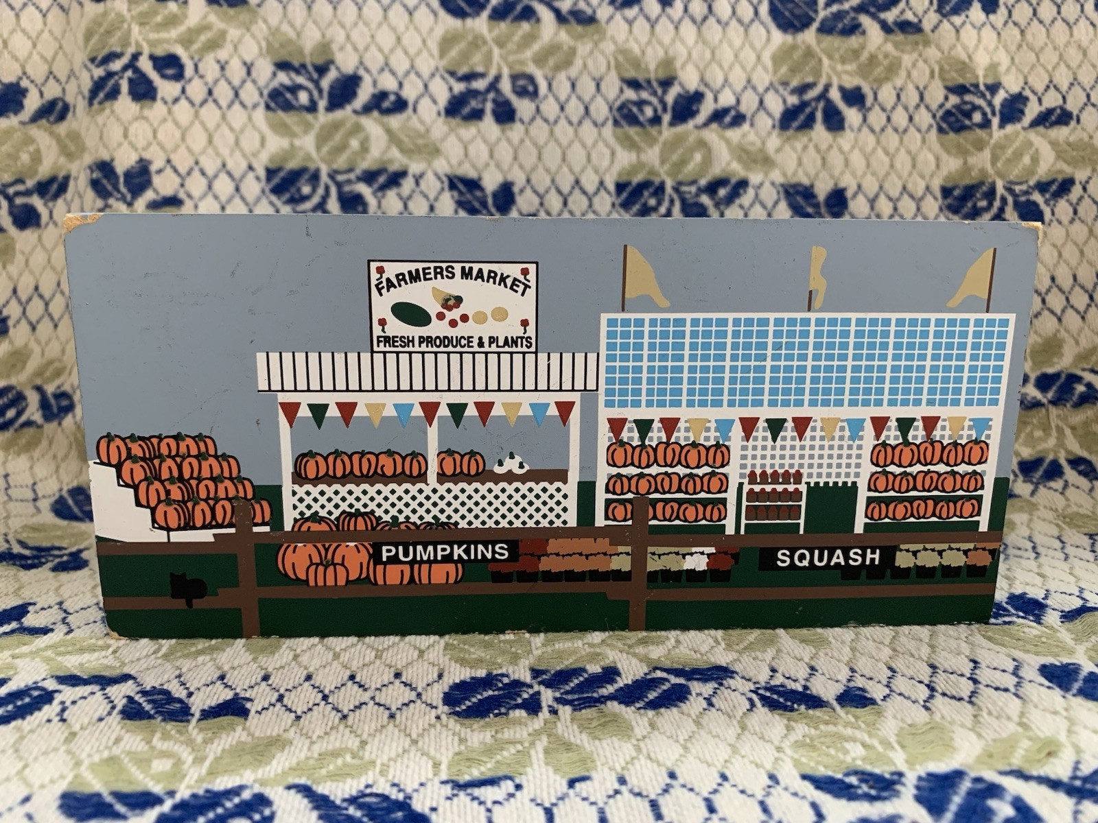 Cats Meow Village FARMERS MARKET SALISBURY Maryland MD SHELF SITTER