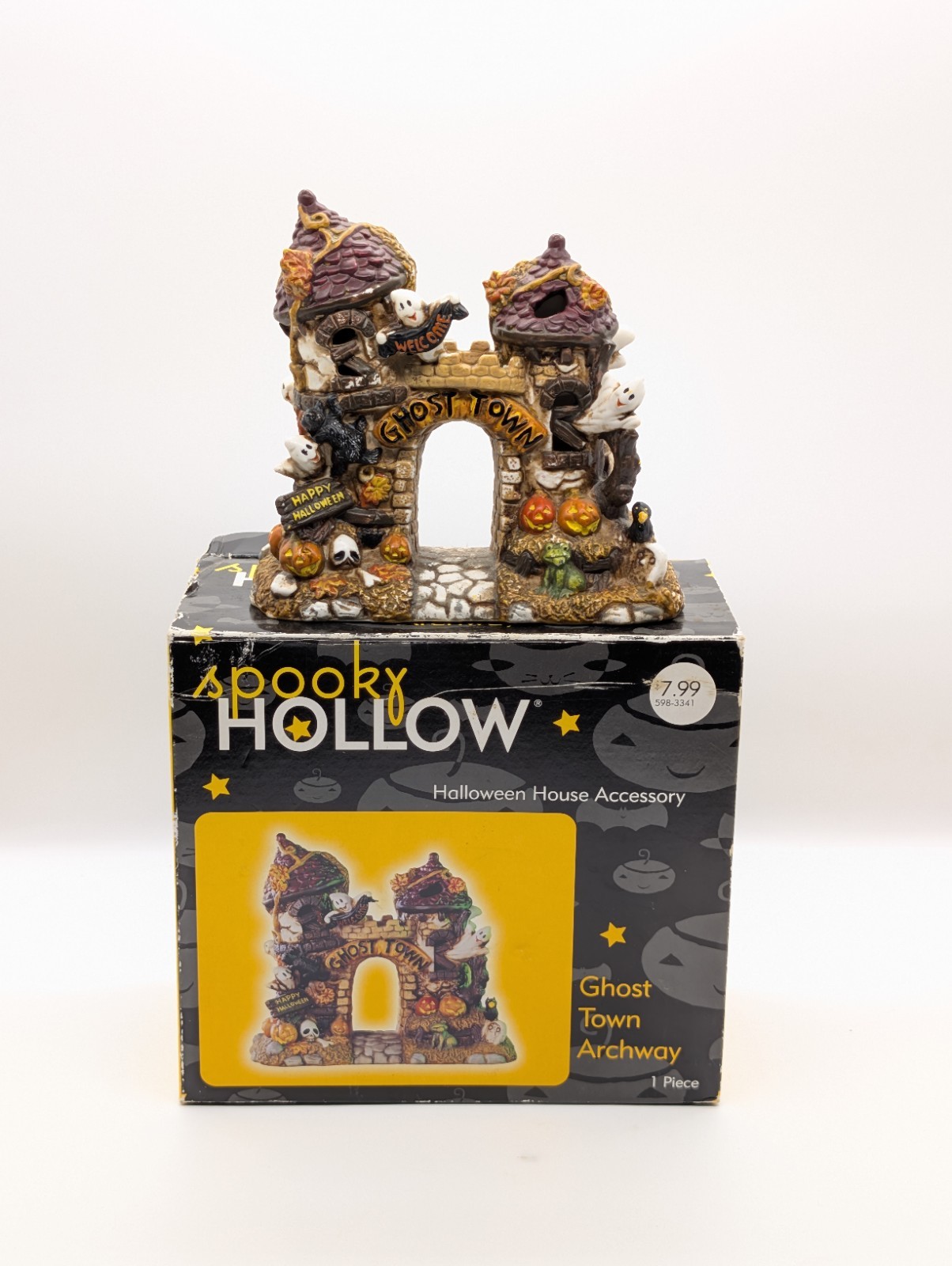 Spooky Hollow Ghost Town Archway Halloween Village Accessory Arch Joann’s Fabric