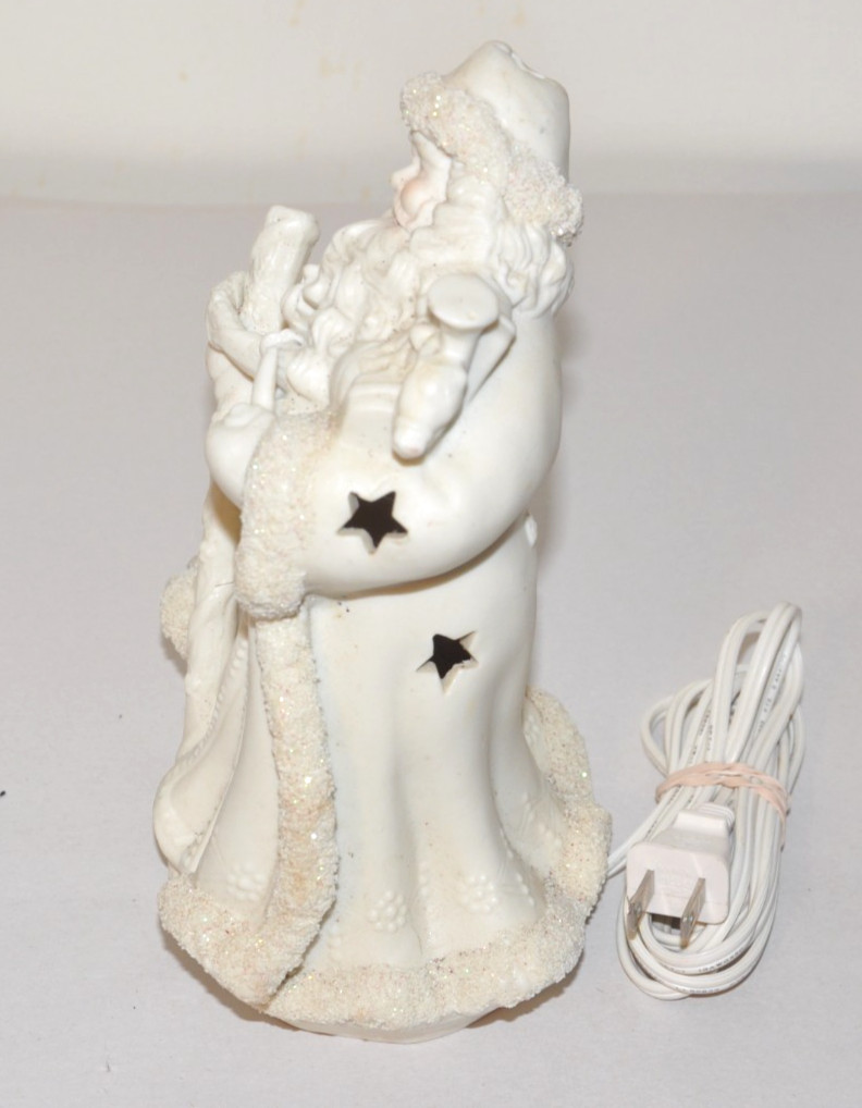 Santa Ceramic/Porcelian Night Light