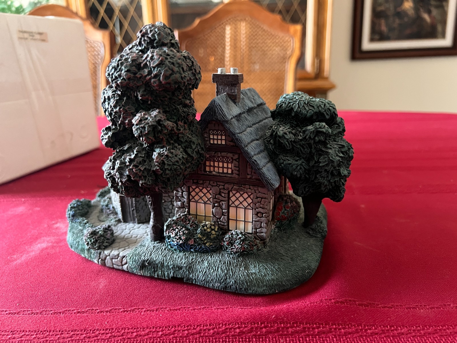 Hawthorne Village Falbrooke Florist Thomas Kinkade Lamplighter House Collection